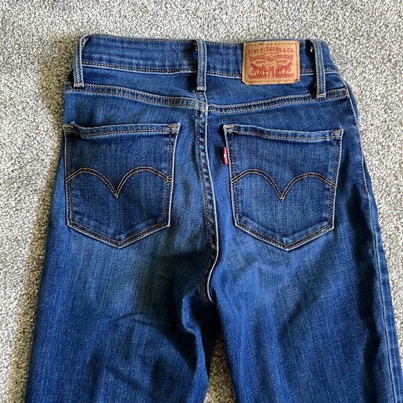 Size 24 Levi’s High Rise Skinny Denim Jeans. - Picture 2 of 5